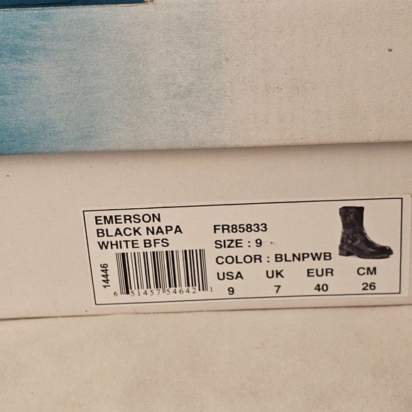 ROAN BY BED STU WOMEN'S EMERSON WESTERN BOOTIES - ROUND TOE  Size 9 NWT - Picture 4 of 10